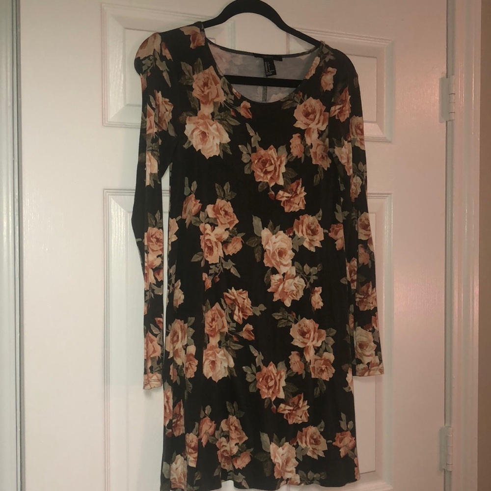 Long Sleeve Floral Dress